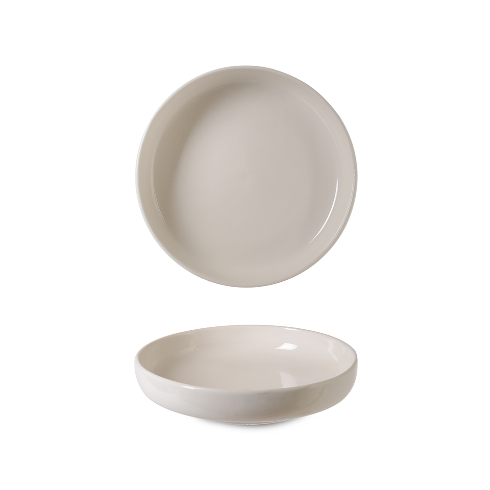 Toledo Cream Deep Plate